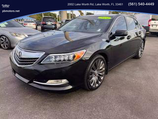 2014 ACURA RLX SEDAN BLACK AUTOMATIC - PALM BEACH MOTORS in Lake Worth, FL 26.6177971223543, -80.07099620226047