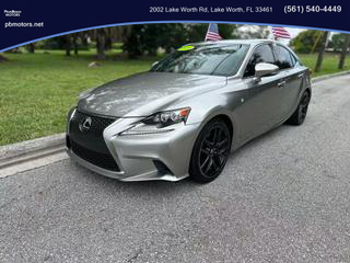 2016 LEXUS IS SEDAN SILVER AUTOMATIC - PALM BEACH MOTORS in Lake Worth, FL 26.6177971223543, -80.07099620226047