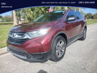 2017 HONDA CR-V SUV 4-CYL, I-VTEC, 2.4 LITER LX SPORT UTILITY 4D at PB Motors Lake Worth, FL 33461 26.617710996647727, -80.0731528981533