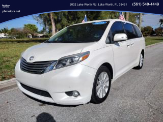2017 TOYOTA SIENNA VAN V6, 3.5 LITER LIMITED MINIVAN 4D at PB Motors Lake Worth, FL 33461 26.617710996647727, -80.0731528981533