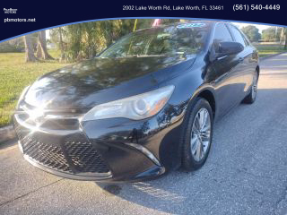 2017 TOYOTA CAMRY SEDAN 4-CYL, 2.5 LITER SE SEDAN 4D at PB Motors Lake Worth, FL 33461 26.617710996647727, -80.0731528981533