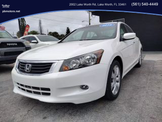 2010 HONDA ACCORD SEDAN V6, I-VTEC, 3.5 LITER EX-L SEDAN 4D at PB Motors Lake Worth, FL 33461 26.617710996647727, -80.0731528981533