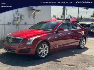 2013 CADILLAC ATS SEDAN V6, FLEX FUEL, 3.6 LITER 3.6L LUXURY SEDAN 4D at PB Motors Lake Worth, FL 33461 26.617710996647727, -80.0731528981533