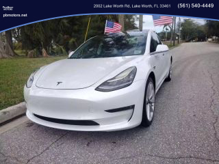 2018 TESLA MODEL 3 SEDAN AC ELECTRIC MOTOR LONG RANGE SEDAN 4D at PB Motors Lake Worth, FL 33461 26.617710996647727, -80.0731528981533