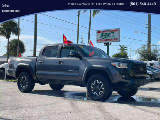 2022 TOYOTA TACOMA DOUBLE CAB PICKUP V6, 3.5 LITER TRD OFF-ROAD PICKUP 4D 5 FT at PB Motors Lake Worth, FL 33461 26.617710996647727, -80.0731528981533
