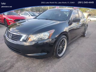 2009 HONDA ACCORD SEDAN 4-CYL, I-VTEC, 2.4 LITER EX-L SEDAN 4D at PB Motors Lake Worth, FL 33461 26.617710996647727, -80.0731528981533