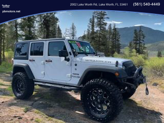 2018 JEEP WRANGLER UNLIMITED SUV V6, 3.6 LITER SPORT (JK) SUV 4D at PB Motors Lake Worth, FL 33461 26.617710996647727, -80.0731528981533