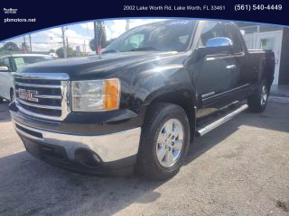2012 GMC SIERRA 1500 EXTENDED CAB PICKUP V8, FLEX FUEL, 5.3 LITER SLE PICKUP 4D 6 1/2 FT at PB Motors Lake Worth, FL 33461 26.617710996647727, -80.0731528981533