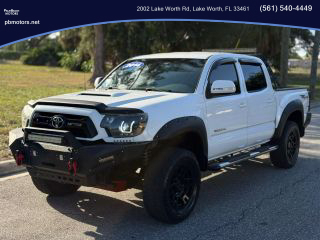 2014 TOYOTA TACOMA DOUBLE CAB PICKUP V6, 4.0 LITER PRERUNNER PICKUP 4D 5 FT at PB Motors Lake Worth, FL 33461 26.617710996647727, -80.0731528981533
