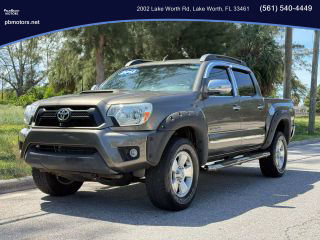 2013 TOYOTA TACOMA DOUBLE CAB PICKUP V6, 4.0 LITER PRERUNNER PICKUP 4D 5 FT at PB Motors Lake Worth, FL 33461 26.617710996647727, -80.0731528981533