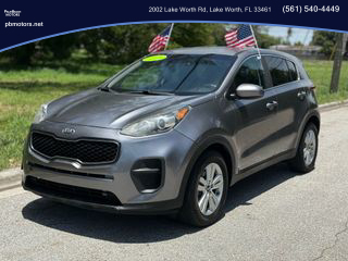2018 KIA SPORTAGE SUV 4-CYL, GDI, 2.4 LITER LX SPORT UTILITY 4D at PB Motors Lake Worth, FL 33461 26.617710996647727, -80.0731528981533