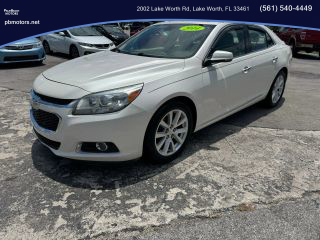 2014 CHEVROLET MALIBU SEDAN 4-CYL, 2.5 LITER LTZ SEDAN 4D at PB Motors Lake Worth, FL 33461 26.617710996647727, -80.0731528981533