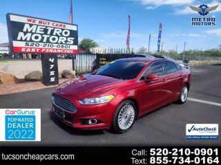 2016 FORD FUSION TITANIUM SEDAN 4D