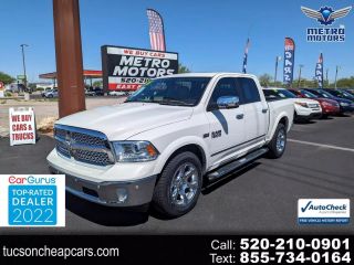 2016 RAM 1500 CREW CAB LARAMIE PICKUP 4D 5 1/2 FT