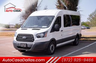2018 FORD TRANSIT 350 WAGON XL W/MEDIUM ROOF W/SLIDING SIDE DOOR VAN 3D