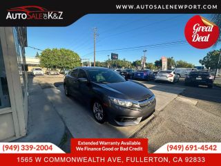 2016 HONDA CIVIC LX SEDAN 4D