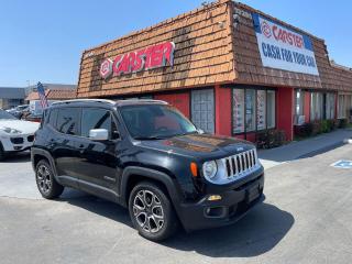 2017 JEEP RENEGADE LIMITED SPORT UTILITY 4D