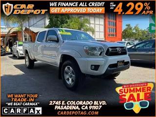 2013 TOYOTA TACOMA DOUBLE CAB PRERUNNER PICKUP 4D 6 FT