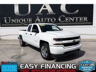 2018 CHEVROLET SILVERADO 1500 DOUBLE CAB CUSTOM PICKUP 4D 6 1/2 FT