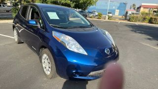 2016 NISSAN LEAF S-24 HATCHBACK 4D