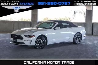 2019 FORD MUSTANG ECOBOOST CONVERTIBLE 2D