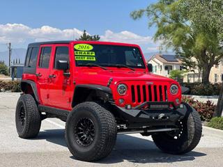 2016 JEEP WRANGLER UNLIMITED FREEDOM SPORT UTILITY 4D