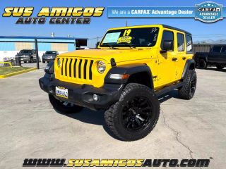 2019 JEEP WRANGLER UNLIMITED SPORT S SPORT UTILITY 4D