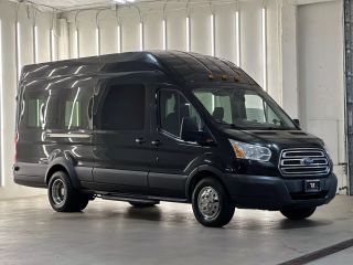 2015 FORD TRANSIT 350 WAGON XLT EXTENDED LENGTH W/HIGH ROOF W/SLIDING SIDE DOOR VAN 3D