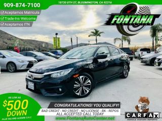 2016 HONDA CIVIC EX-T SEDAN 4D