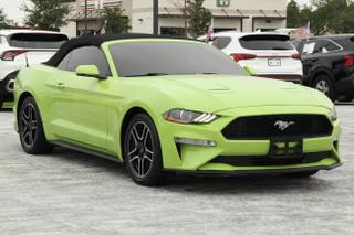 2020 FORD MUSTANG ECOBOOST PREMIUM CONVERTIBLE 2D