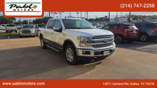 Image of 2019 FORD F150 SUPERCREW CAB LARIAT PICKUP 4D 5 1/2 FT