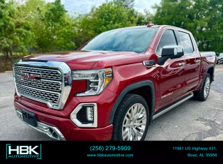 2019 GMC SIERRA 1500 CREW CAB PICKUP RED AUTOMATIC - HBK Automotive, LLP, Boaz, AL, 34.17225, -86.14095