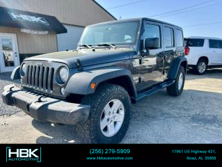 2018 JEEP WRANGLER UNLIMITED SUV GRAY AUTOMATIC - HBK Automotive, LLP, Boaz, AL, 34.17225, -86.14095