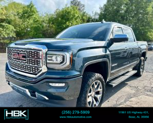 2017 GMC SIERRA 1500 CREW CAB PICKUP GRAY AUTOMATIC - HBK Automotive, LLP, Boaz, AL, 34.17225, -86.14095