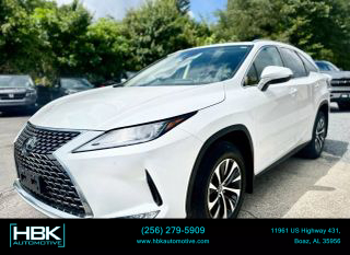 2022 LEXUS RX SUV WHITE AUTOMATIC - HBK Automotive, LLP, Boaz, AL, 34.17225, -86.14095
