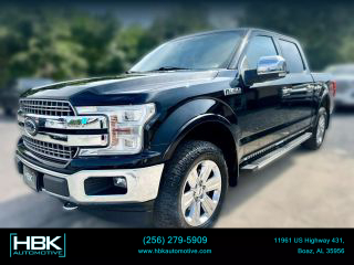 2018 FORD F150 SUPERCREW CAB PICKUP BLACK AUTOMATIC - HBK Automotive, LLP, Boaz, AL, 34.17225, -86.14095