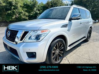 2019 NISSAN ARMADA SUV SILVER AUTOMATIC - HBK Automotive, LLP, Boaz, AL, 34.17225, -86.14095
