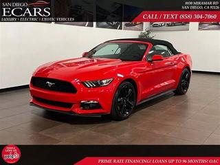 2017 FORD MUSTANG ECOBOOST PREMIUM CONVERTIBLE 2D