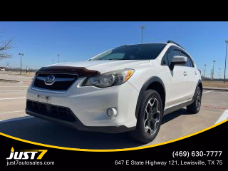 2015 SUBARU XV CROSSTREK SUV WHITE AUTOMATIC - Just7 Auto Sales, in Lewisville, TX 34.172097607702305, -118.3754893925942