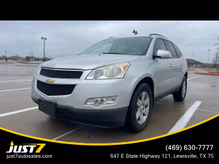 2011 CHEVROLET TRAVERSE SUV SILVER AUTOMATIC - Just7 Auto Sales, in Lewisville, TX 34.172097607702305, -118.3754893925942