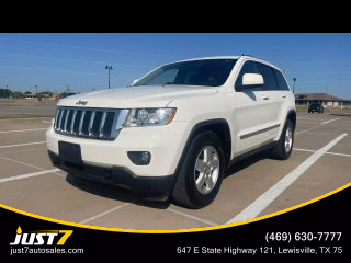 2011 JEEP GRAND CHEROKEE SUV WHITE AUTOMATIC - Just7 Auto Sales, in Lewisville, TX 34.172097607702305, -118.3754893925942