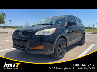 2013 FORD ESCAPE SUV BLACK AUTOMATIC - Just7 Auto Sales, in Lewisville, TX 34.172097607702305, -118.3754893925942