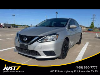 2016 NISSAN SENTRA SEDAN GRAY AUTOMATIC - Just7 Auto Sales, in Lewisville, TX 34.172097607702305, -118.3754893925942