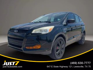 2013 FORD ESCAPE SUV BLACK AUTOMATIC - Just7 Auto Sales, in Lewisville, TX 34.172097607702305, -118.3754893925942