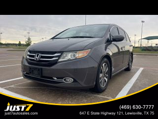 2014 HONDA ODYSSEY WAGON GRAY AUTOMATIC - Just7 Auto Sales, in Lewisville, TX 34.172097607702305, -118.3754893925942