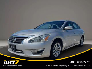 2015 NISSAN ALTIMA SEDAN SILVER AUTOMATIC - Just7 Auto Sales, in Lewisville, TX 34.172097607702305, -118.3754893925942