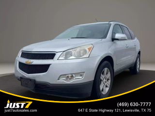 2011 CHEVROLET TRAVERSE SUV SILVER AUTOMATIC - Just7 Auto Sales, in Lewisville, TX 34.172097607702305, -118.3754893925942