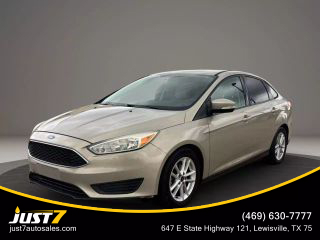 2015 FORD FOCUS SEDAN GRAY AUTOMATIC - Just7 Auto Sales, in Lewisville, TX 34.172097607702305, -118.3754893925942