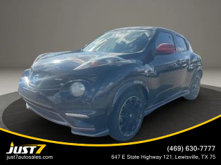 2013 NISSAN JUKE SUV BLACK AUTOMATIC - Just7 Auto Sales, in Lewisville, TX 34.172097607702305, -118.3754893925942
