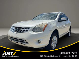 2013 NISSAN ROGUE SUV WHITE AUTOMATIC - Just7 Auto Sales, in Lewisville, TX 34.172097607702305, -118.3754893925942